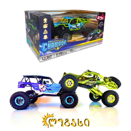 დისტანციურად (პულტით) მართვადი სათამაშო მანქანა MOUNTAIN RACING CHAMPIONS 