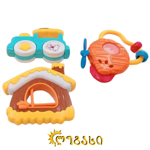 სათამაშო ჩვილი ბავშვისთვის 3 თვიდან